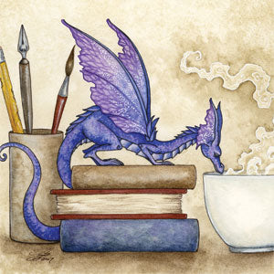 Amy Brown Whats in Here Coffee Dragon Playstation 3 & PS3 Skin